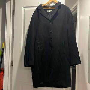 Men’s Black Pea Coat LT